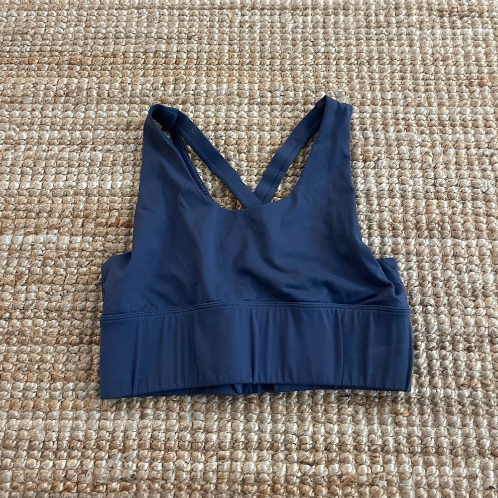 Women's Navy Sports Bra